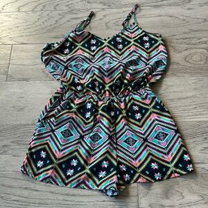 One clothing romper with pockets